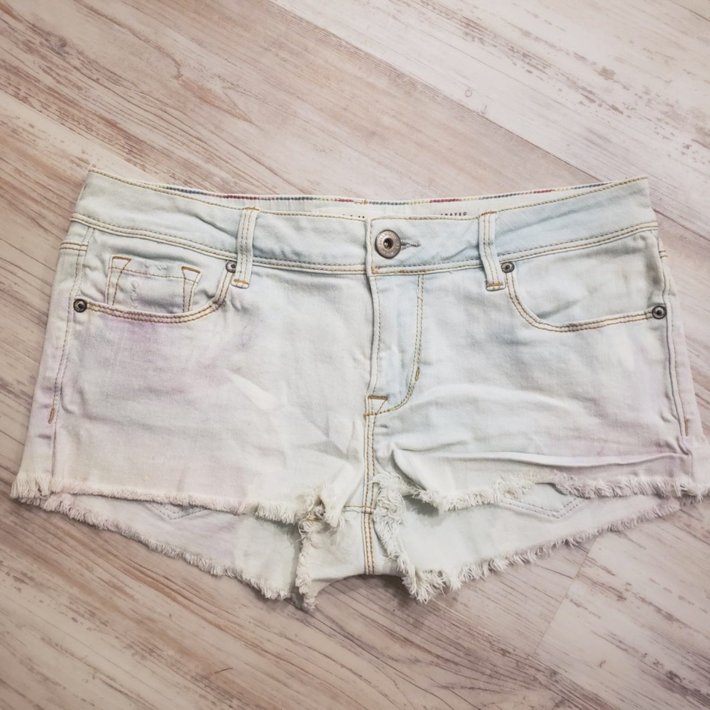 Bullhead Pastel Tie Dye Shorts
